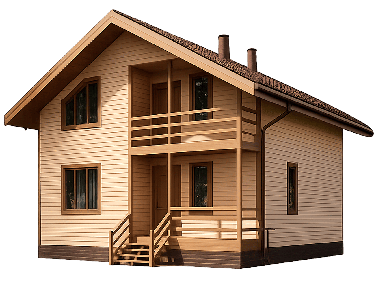 Каркасный дом для круглогодичного проживания