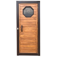 Дверь деревянная с окошечком