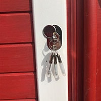 Замок врезной