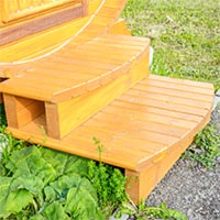 Ступень двойная при входе