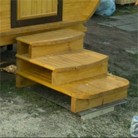 Тройная ступень при входе