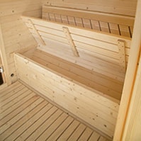 Ящик под сиденьем в раздевалке - 1шт