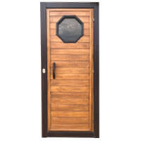 Дверь деревянная с окошком