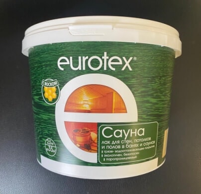Обработка парилки профессиональным составом для бань