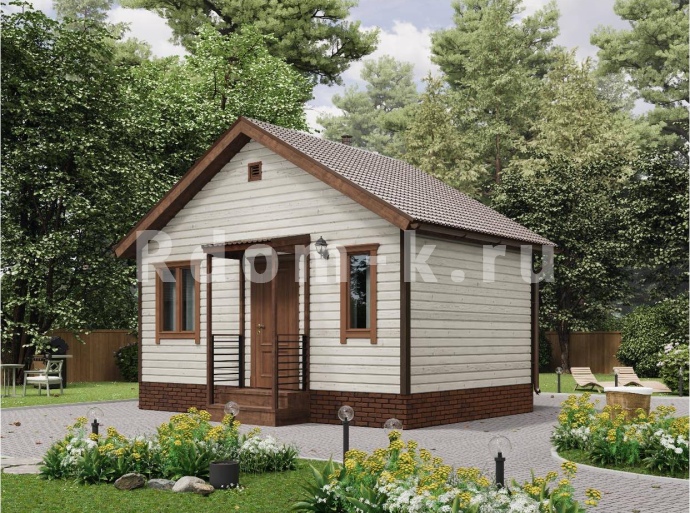 Дачный дом «Комфорт-2» 6х4