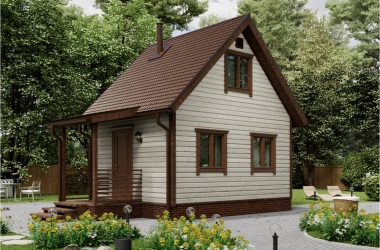 Дачный дом «Каштан» 5х4