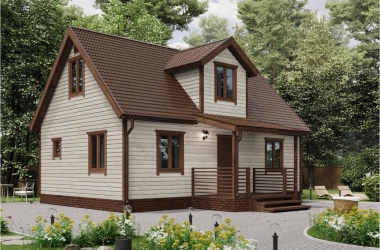 Дачный дом «Сказка» 6х9