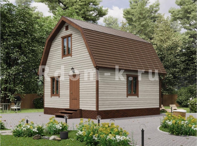 Дачный дом «Березка» ЛК 6х6