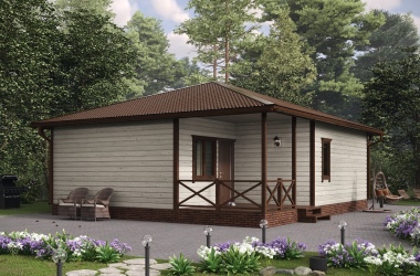 Коттедж 8х9м «Болконский»