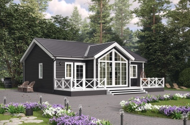 Коттедж 9.6х10м «Шолохов»