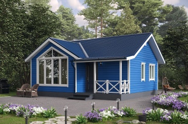 Коттедж 7.2х8м «Гоголь»