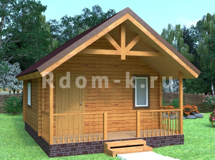 Баня «Мирка» каркас