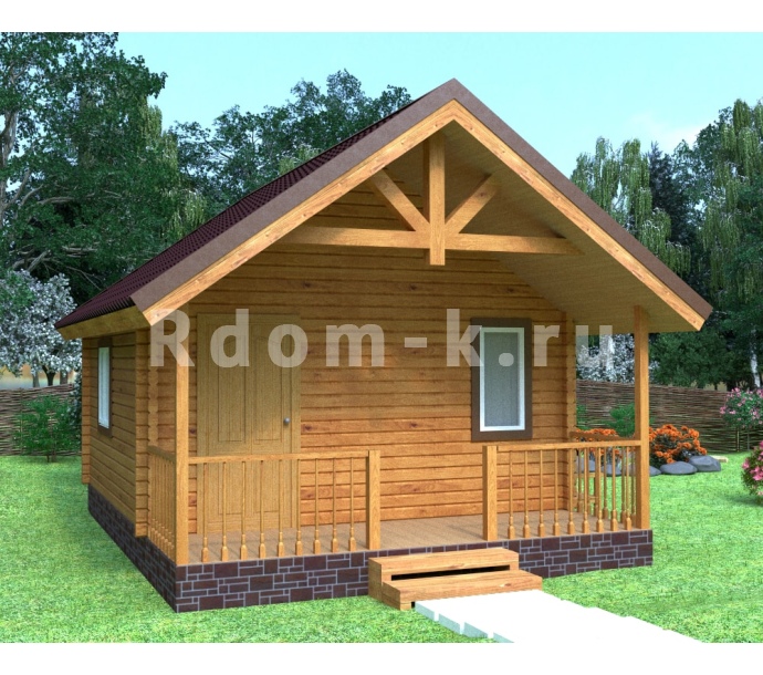 Баня «Мирка» каркас