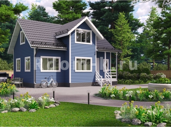 Коттедж 7х9м «Ленский»