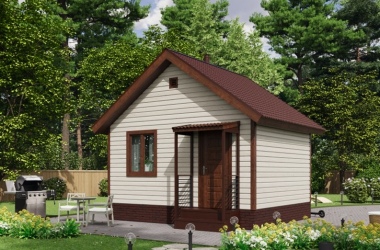 Дачный дом «Добрый» 5х4