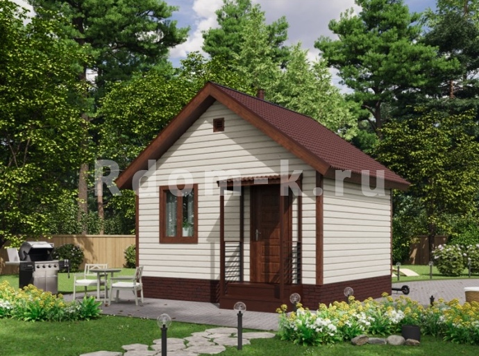 Дачный дом «Добрый» 5х4