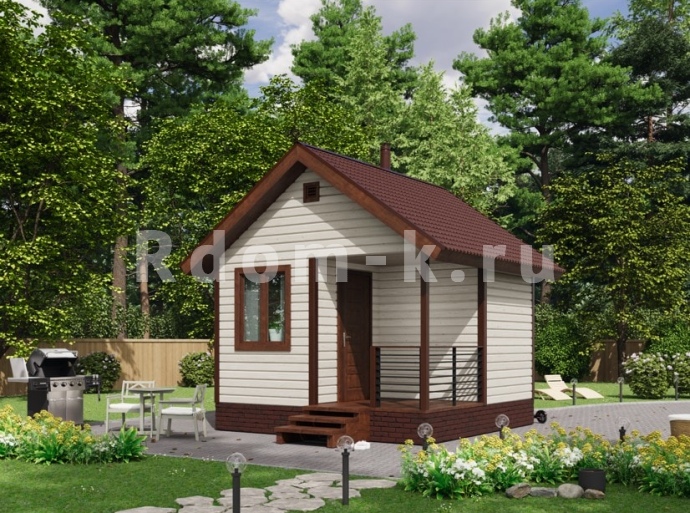 Дачный дом «Малыш» 4х4