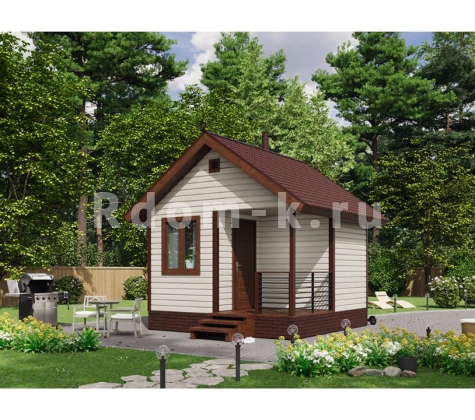 Дачный дом «Малыш» 4х4