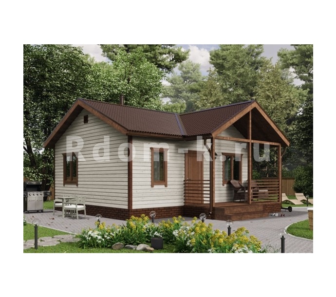 Дачный дом «Закат» 6х7