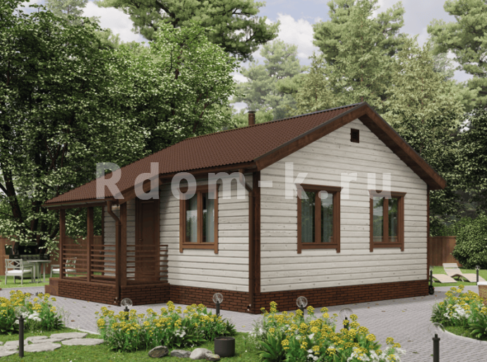 Дачный дом «Мечта» 6х6