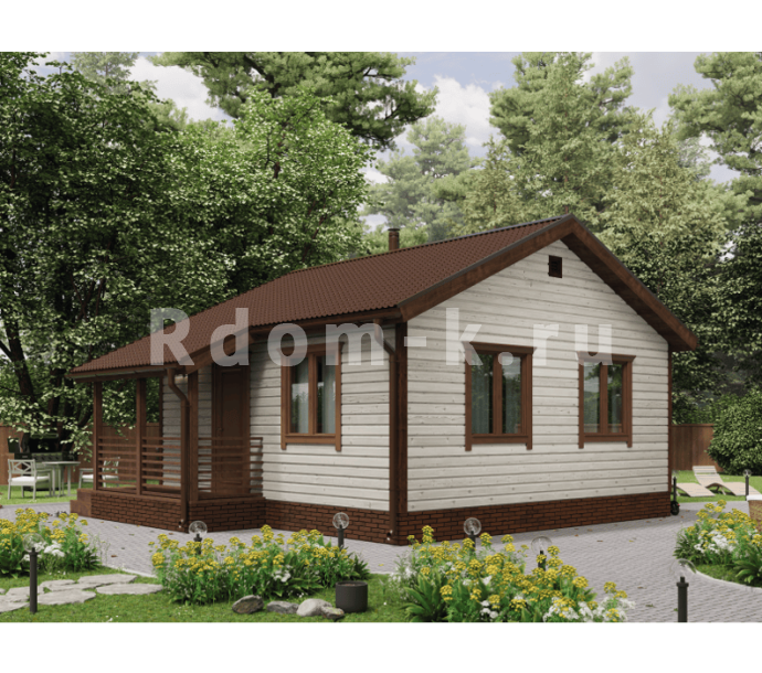 Дачный дом «Мечта» 6х6