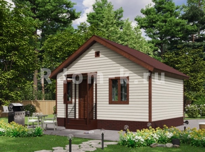 Дачный дом «Полдень» 6х5