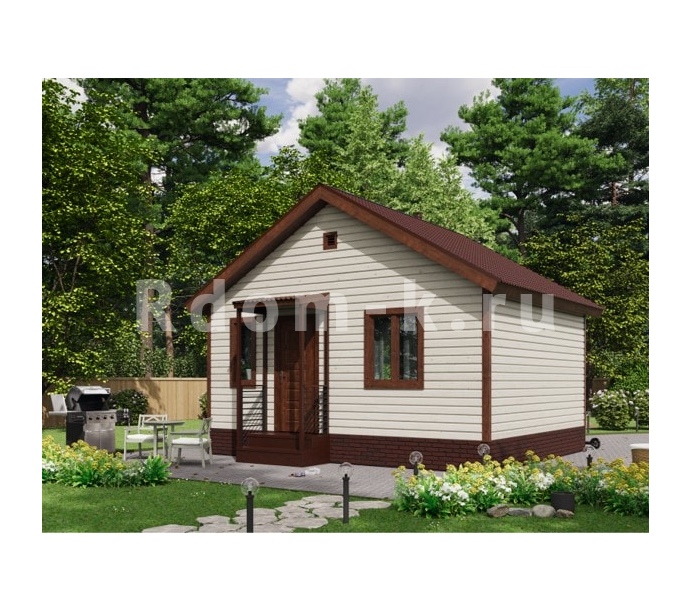 Дачный дом «Полдень» 6х5