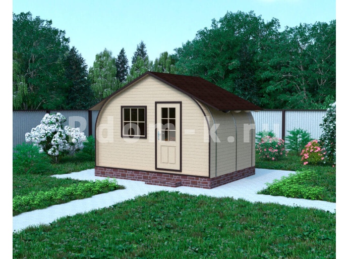 Скандинавский домик Мия 4x6