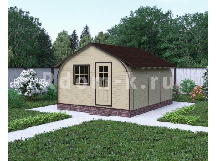 Скандинавский домик Гретта 4x5