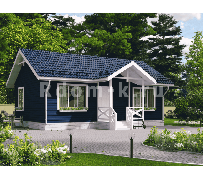 Коттедж 6х9м «Куприн»