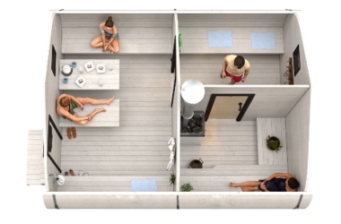 Баня «4.5»-6 4х4,5м