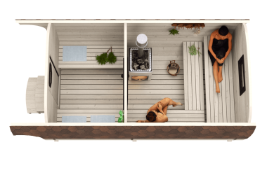 Квадробаня «Классик-2» 4,5м