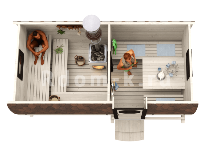 Квадробаня «Макс» 4,5м