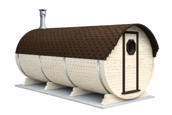 Круглая баня бочка