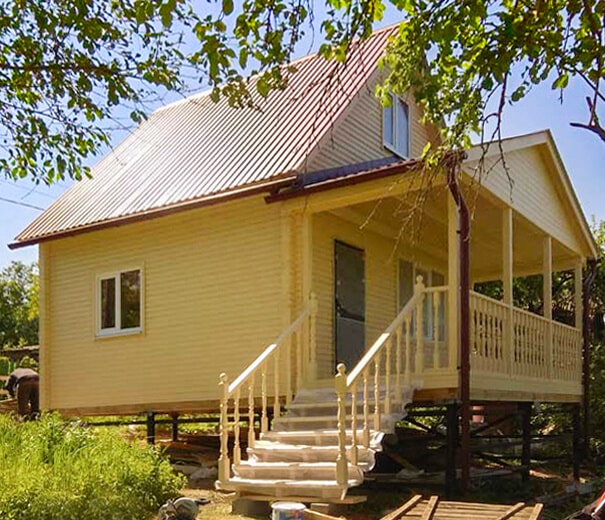 Дом из бруса