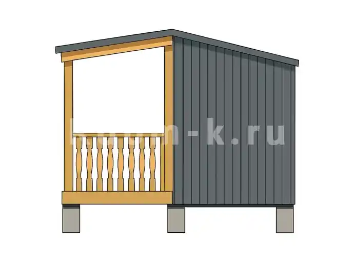 Вид справа