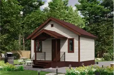 Дачный дом «Комфорт» 6х4