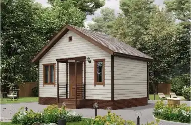 Дачный дом «Комфорт-2» 6х4