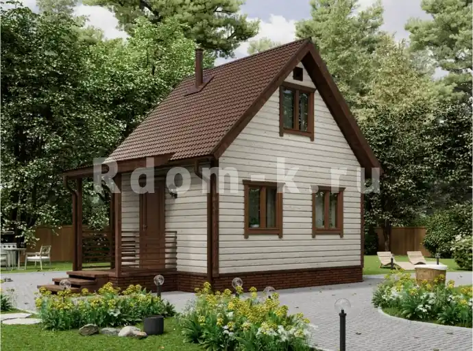 Дачный дом «Каштан» 5х4