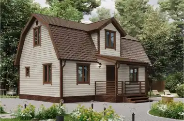 Дачный дом «Сказка» ЛК 6х9