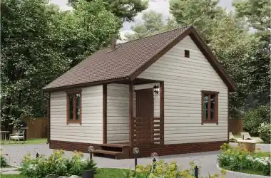 Дачный дом «Ясный» 6х6