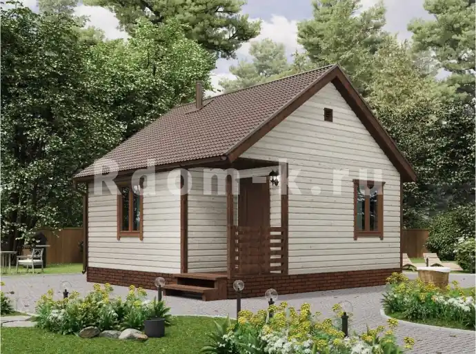 Дачный дом «Ясный» 6х6