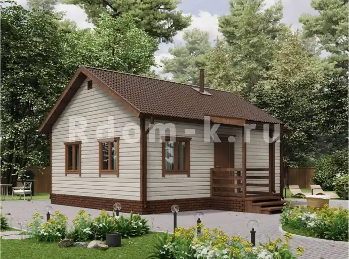 Дачный дом «Зарница» 6х7