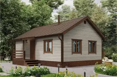 Дачный дом «Заря» 6х9