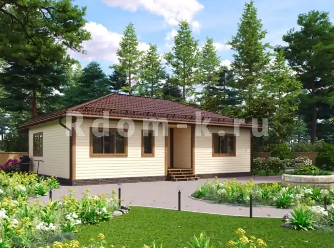 Коттедж 8х12м «Печорин»