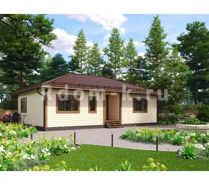 Коттедж 8х12м «Печорин»