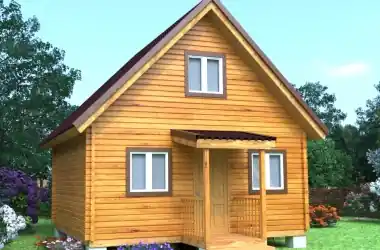 Брусовой дом «Классика» 6х6