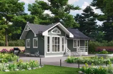 Коттедж 7.5х10м «Булгаков»