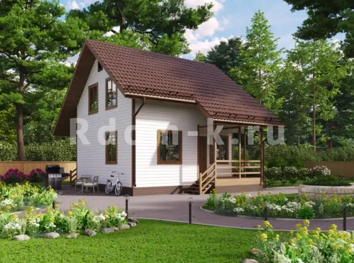 Коттедж 9.4х7м «Чацкий-2»