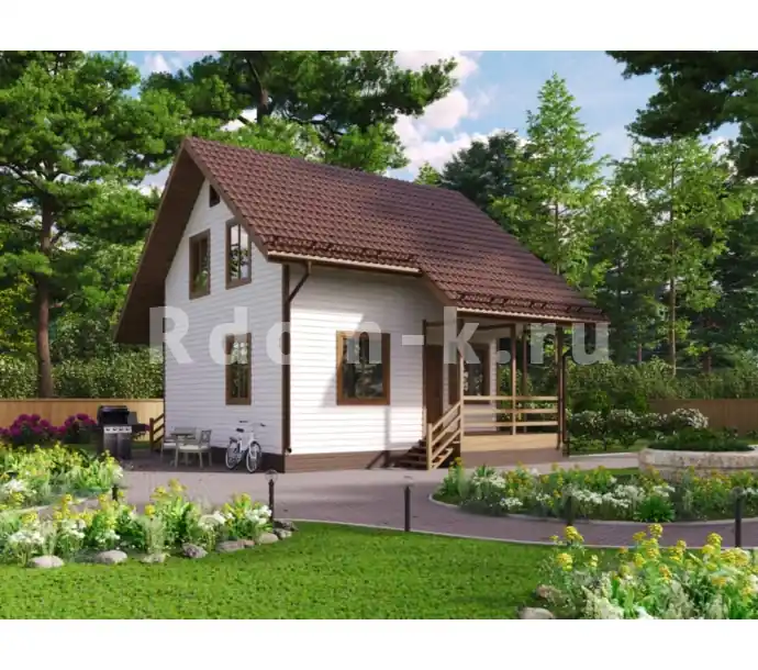 Коттедж 9.4х7м «Чацкий-2»